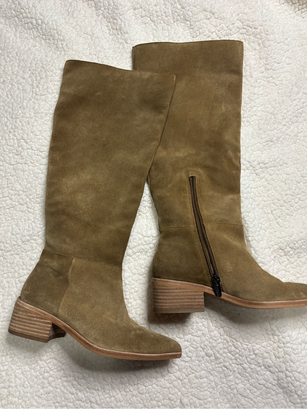 Vince Camuto "Beenace" Suede Knee-High Boots